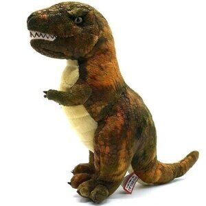 2/$15.Douglas Tyrannosaurus Rex Dinosaur Plush Brown 10" Stuff Animal #3782 READ